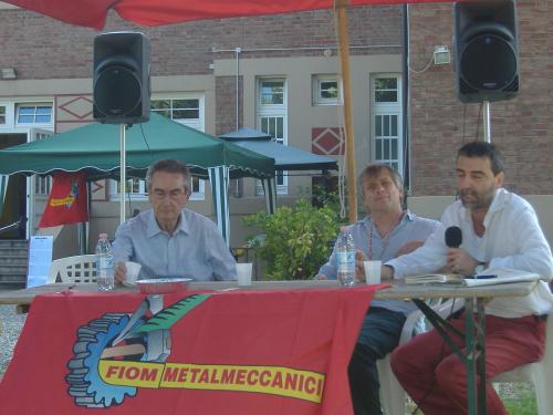 Festa Fiom: dibattito con Luciano Gallino e Pier Paolo Luciano