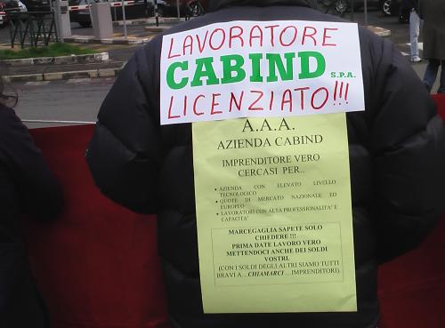 La grande manifestazione dei lavoratori Indesit a Torino il 20 marzo 2009_3